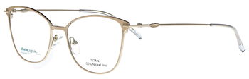 abele optik Brille für Damen gold / beige 150281